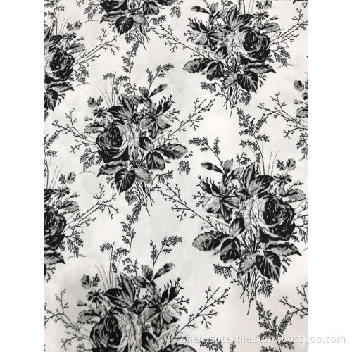 Retro Style Cotton Stretch Printed Fabric